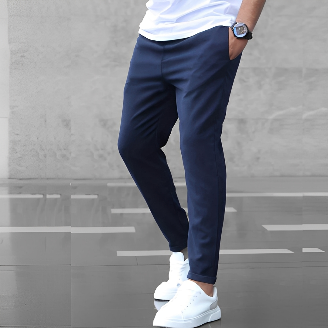 Aljure - Luźne spodnie Slim-Fit dla mężczyzn