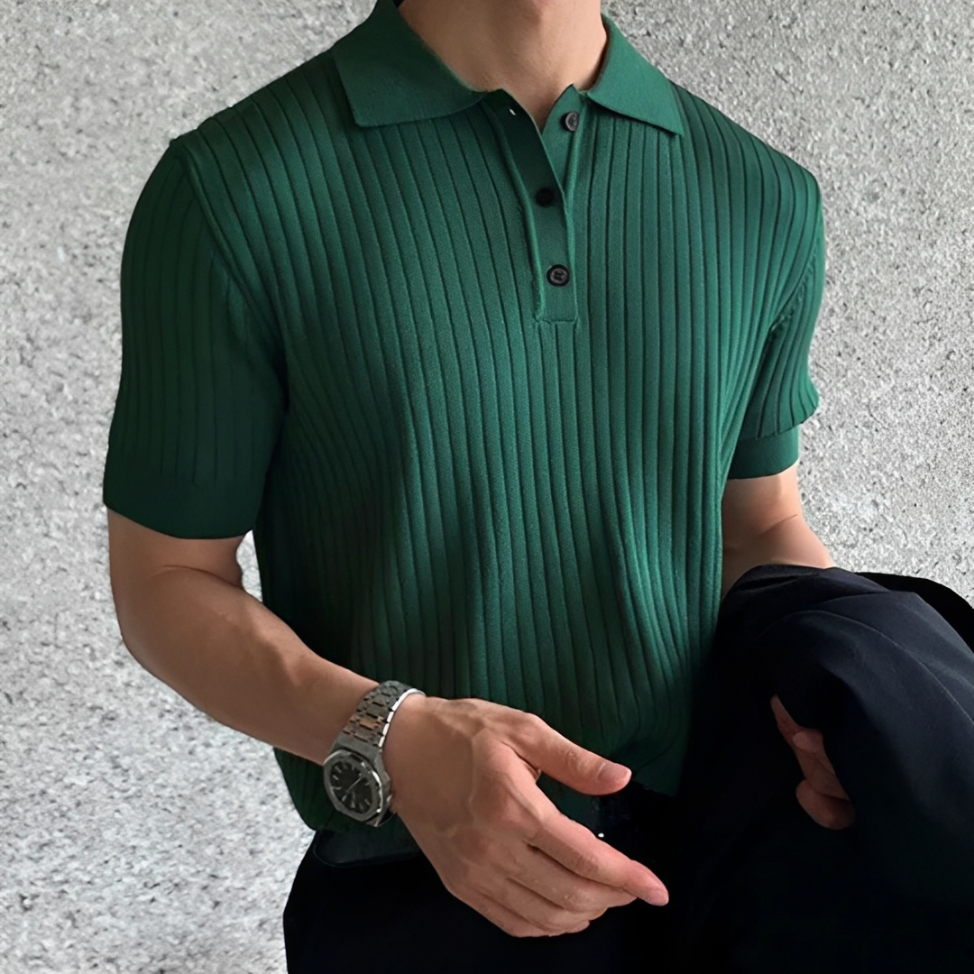 Theodore - Swobodna polo koszulka