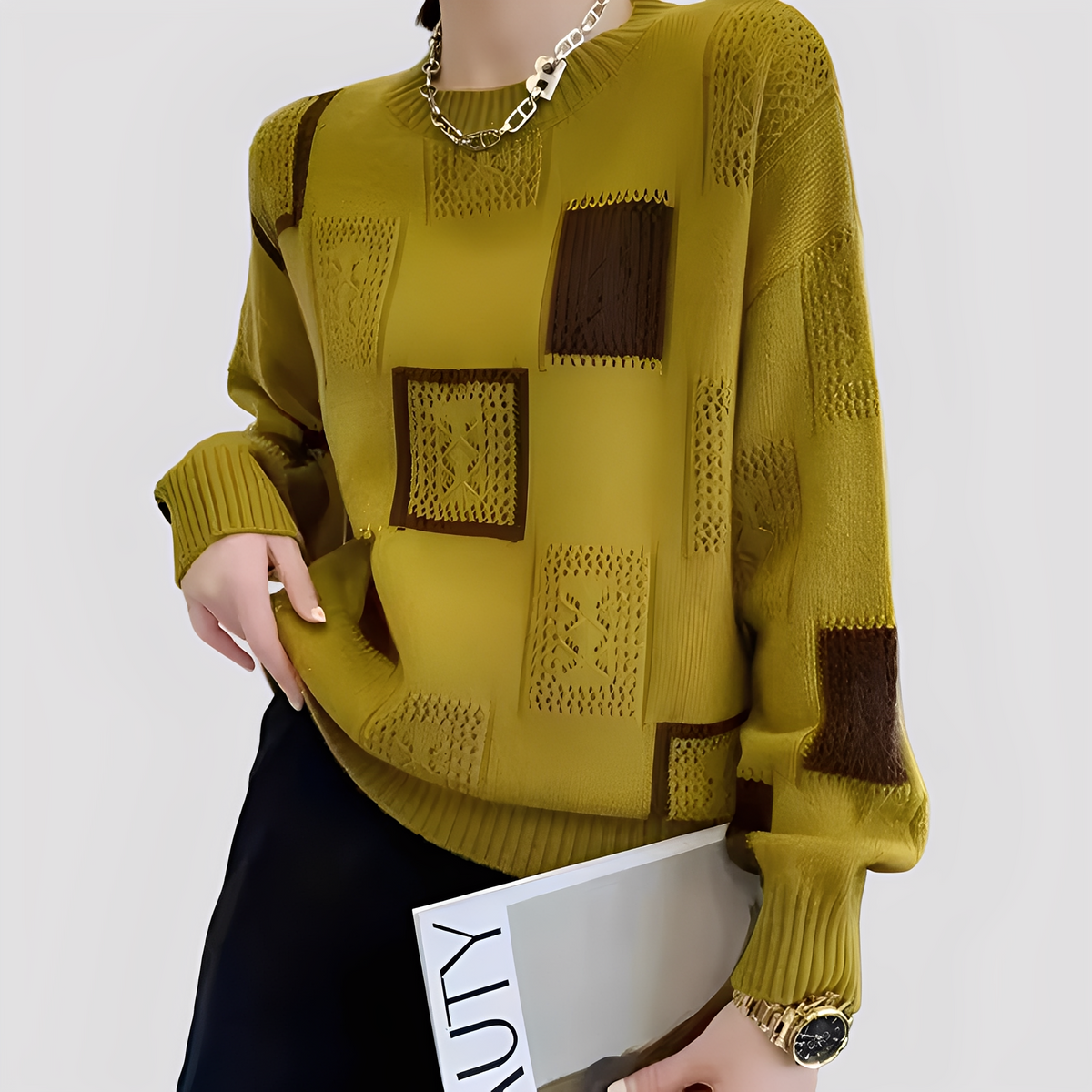 Christal - Stylowy i komfortowy sweter
