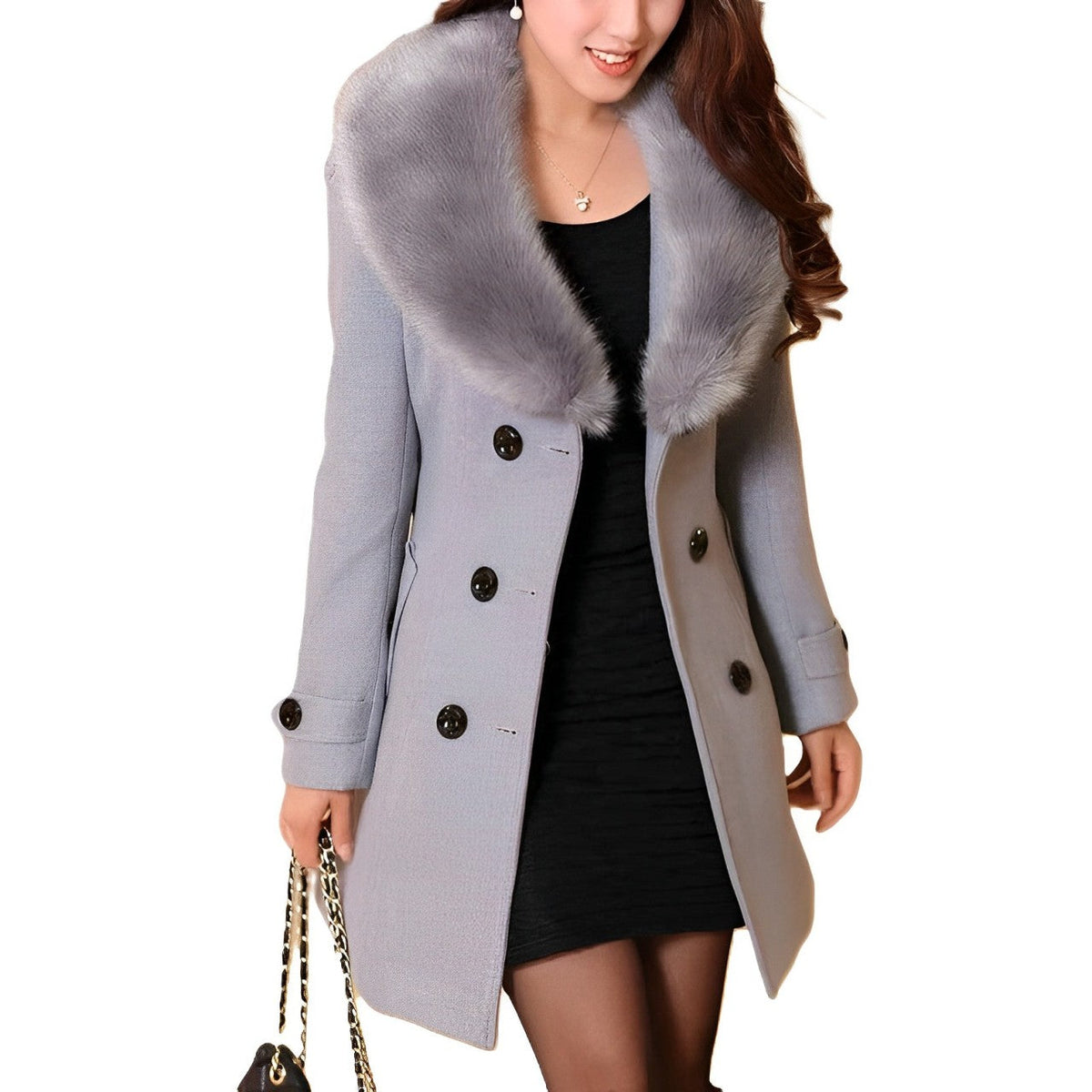 Rachel - Ciepły i elegancki płaszcz