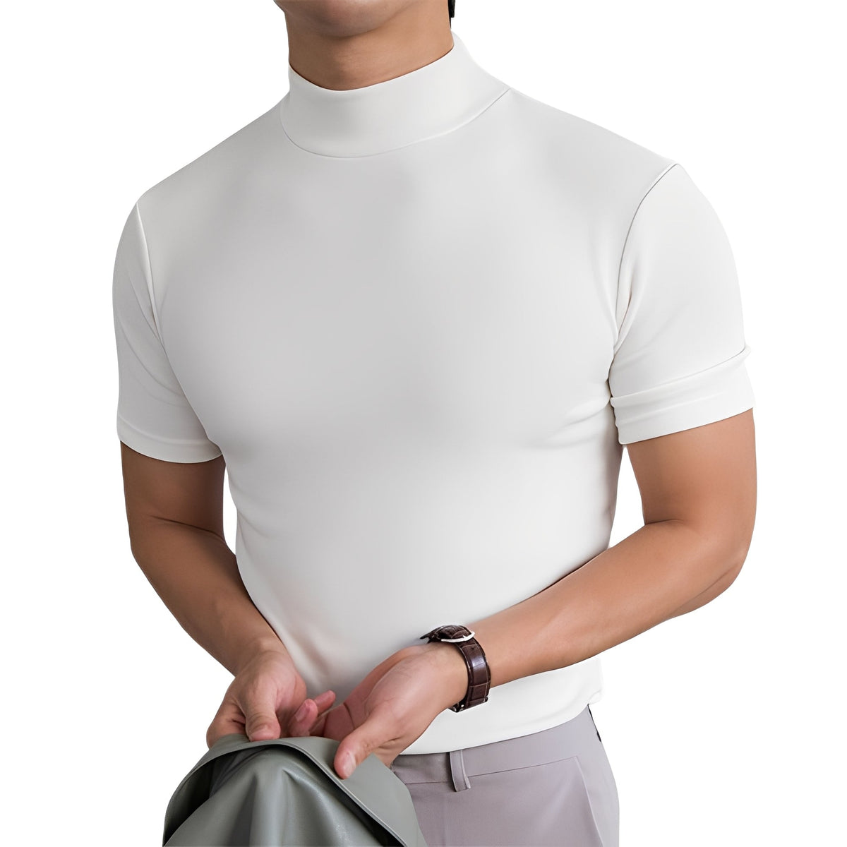 Terence - Komfortowy T-shirt o dopasowanym kroju