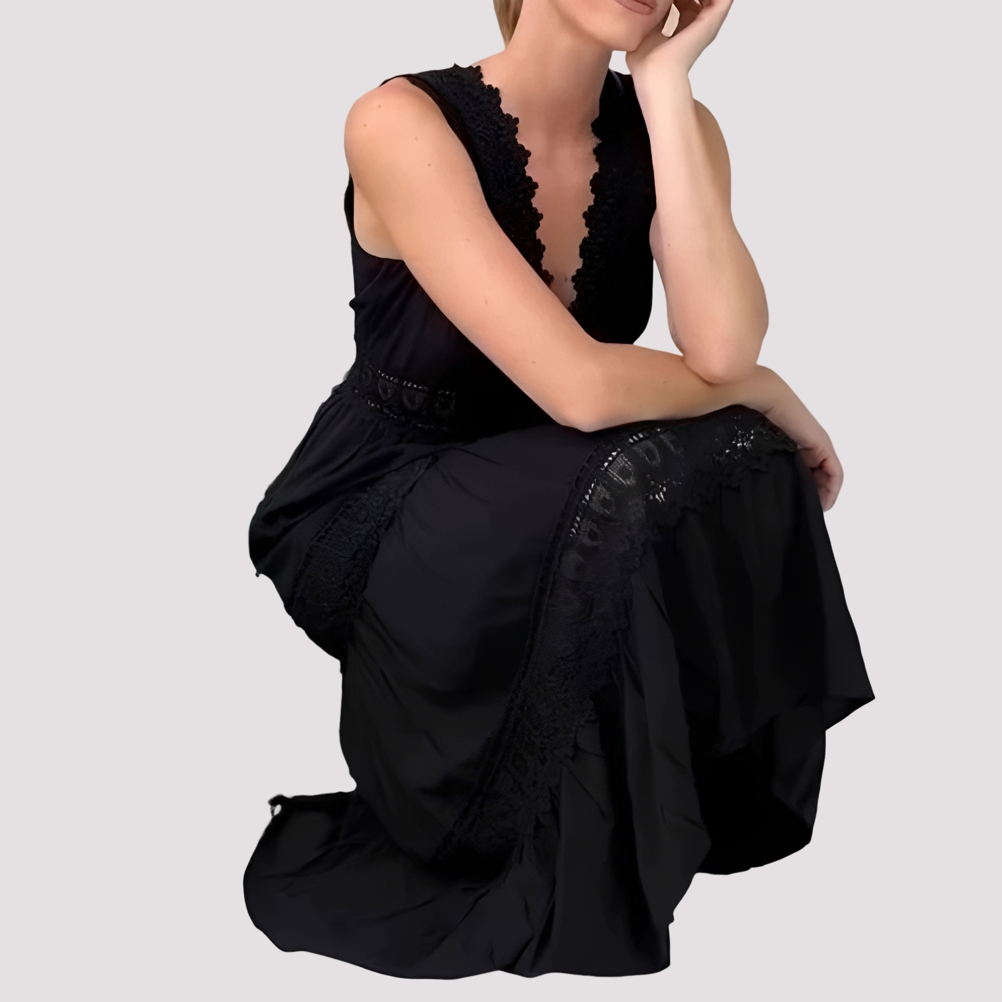 Tegan - Stylowa Sukienka Midi Tank