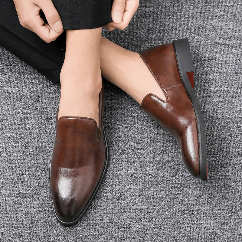 Jones - Formalne wypolerowane loafersy