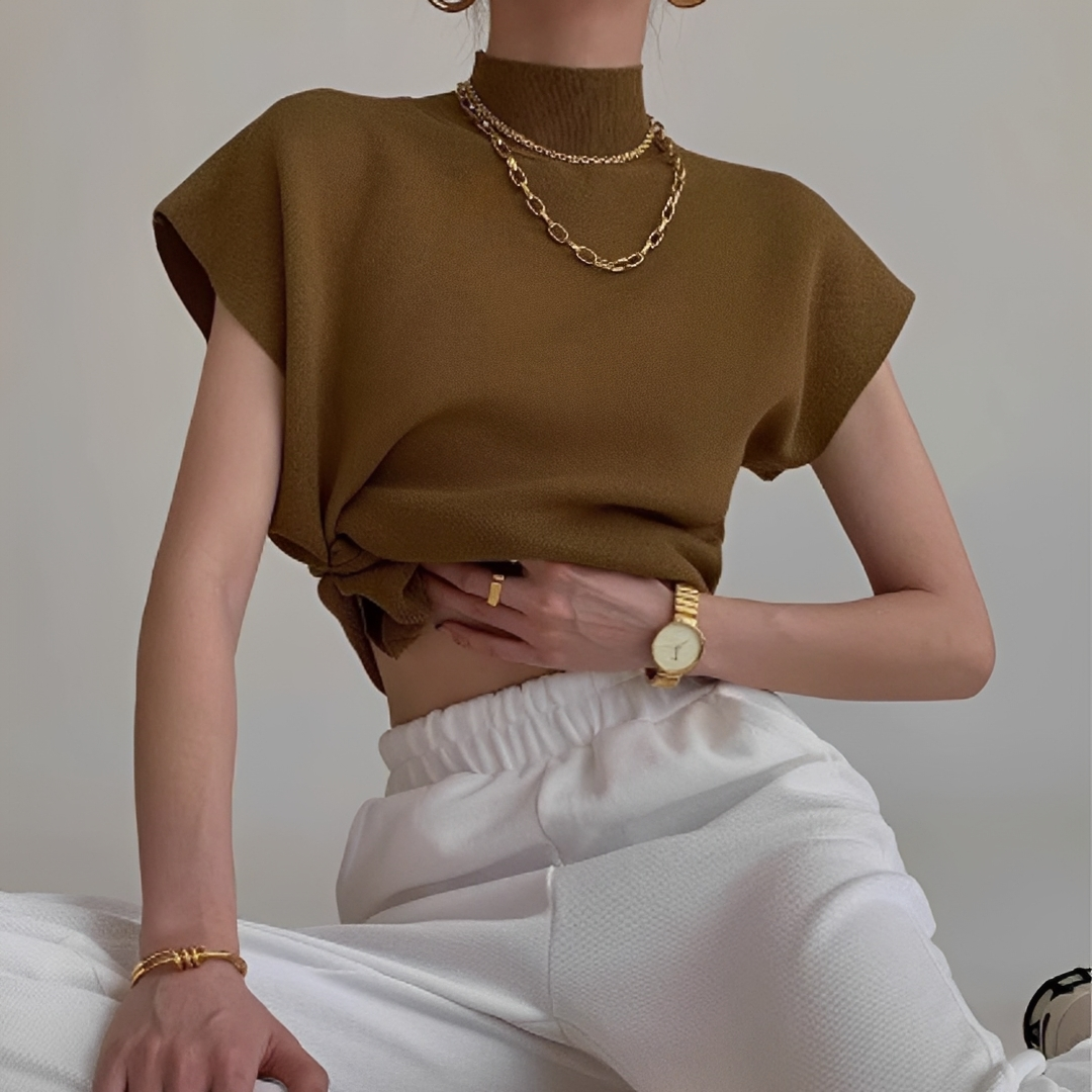 Lesley - Komfortowa bluza z golfem