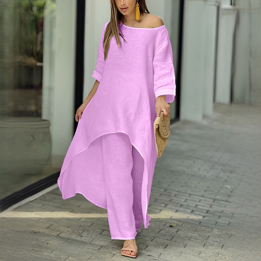 Shantelle - Dwuczęściowy zestaw casual dla kobiet