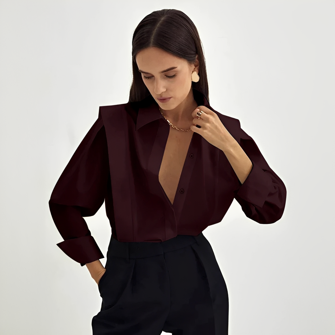Cecile - Stylowa oversize'owa koszula