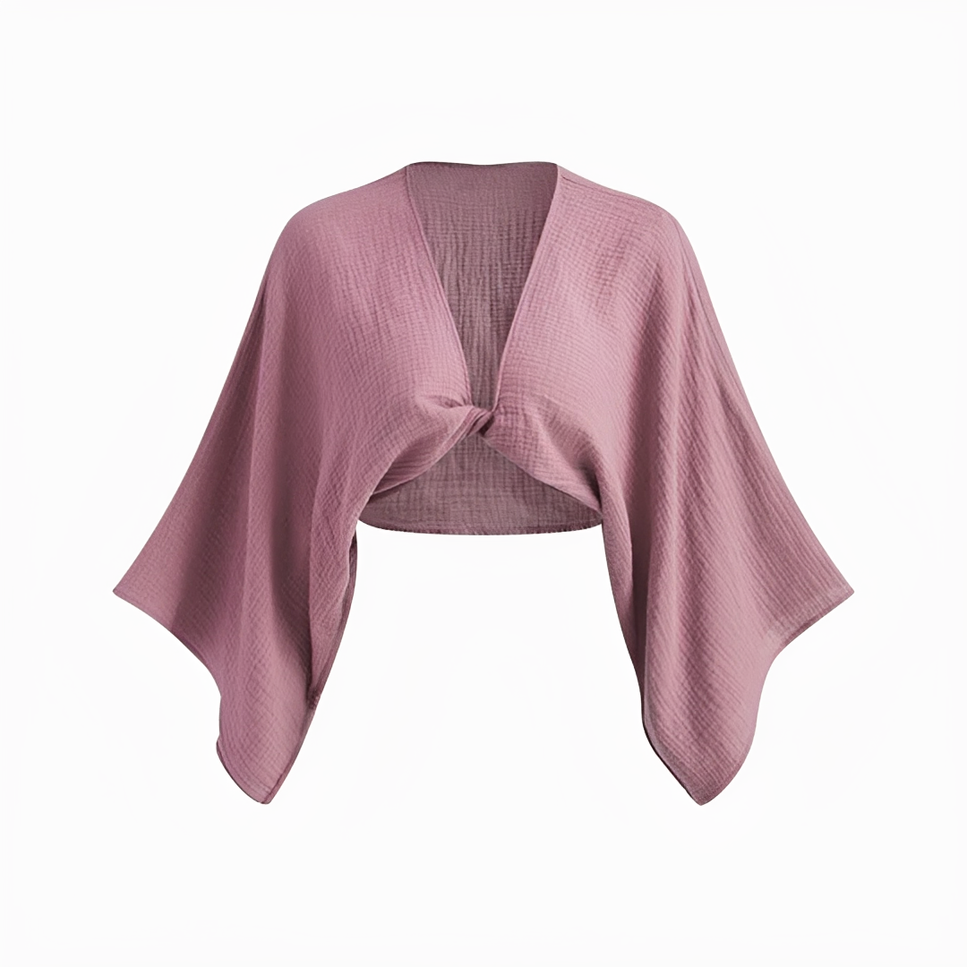 Arabella - Elegancka bluzka z przednim wiązaniem