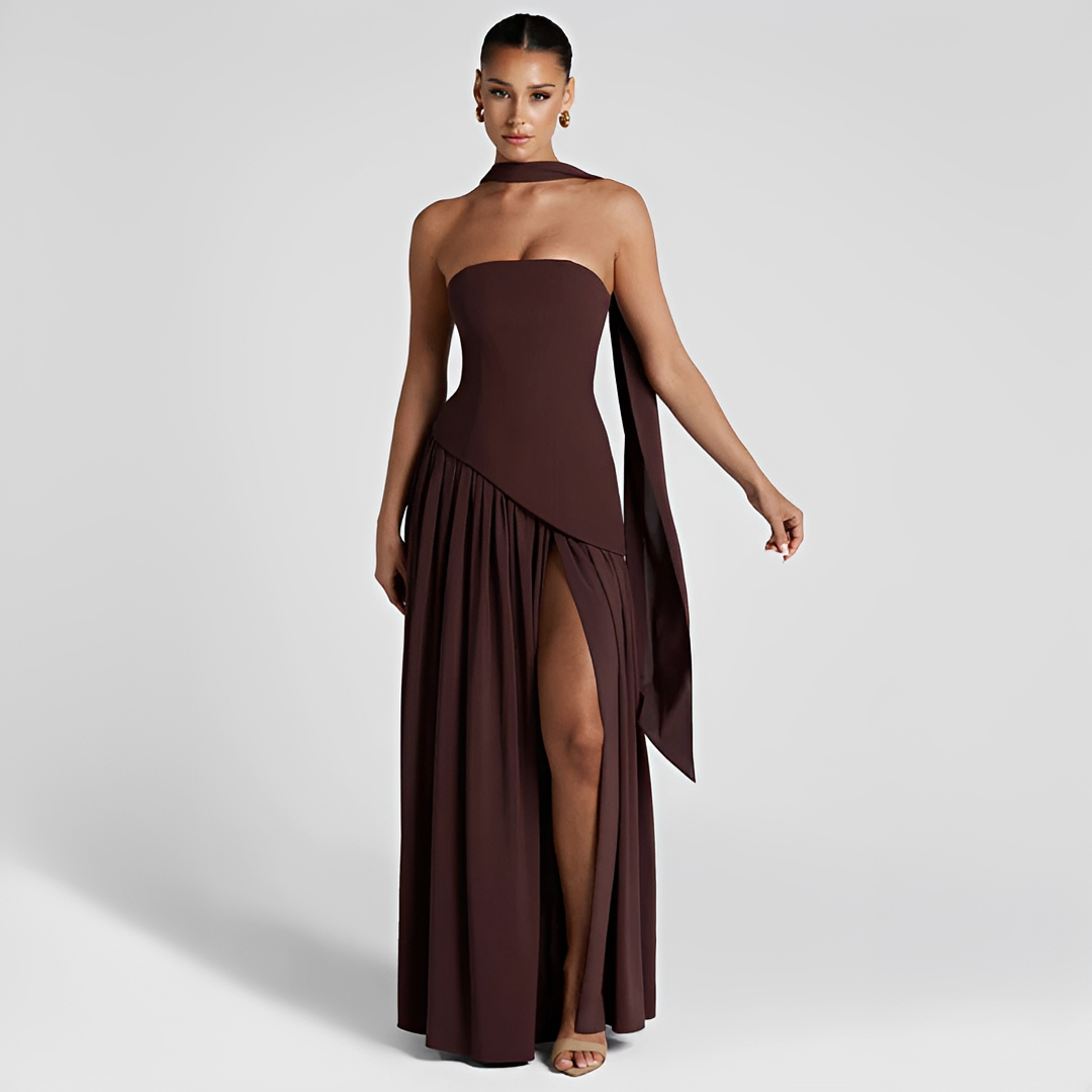 Beatrix - Stylowa suknia bustier dla kobiet