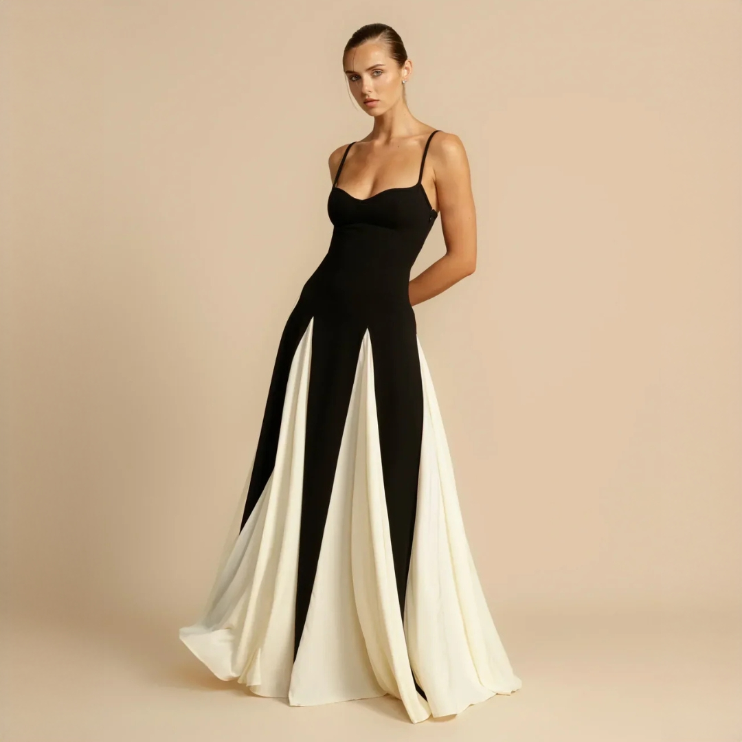 Roxanne - Elegancka Sukienka Maxi