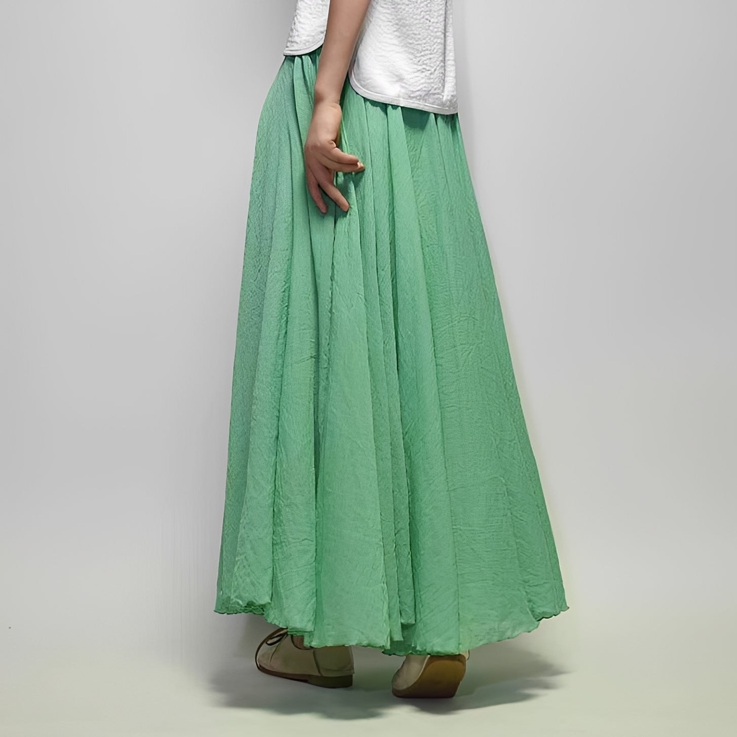 Alina - Zwiewna boho spódnica maxi