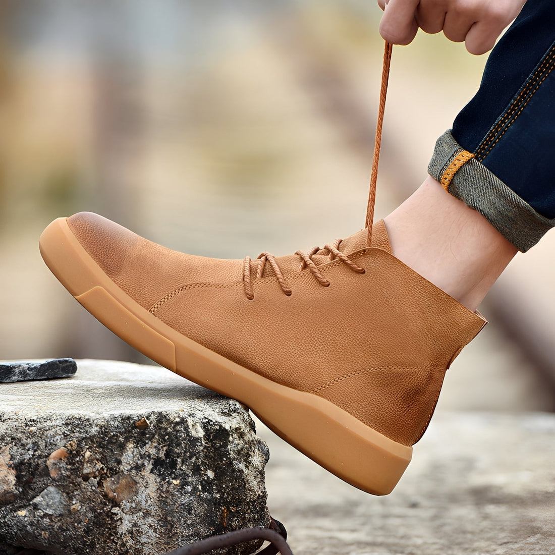 Allen - Casualowe Wysokie Buty