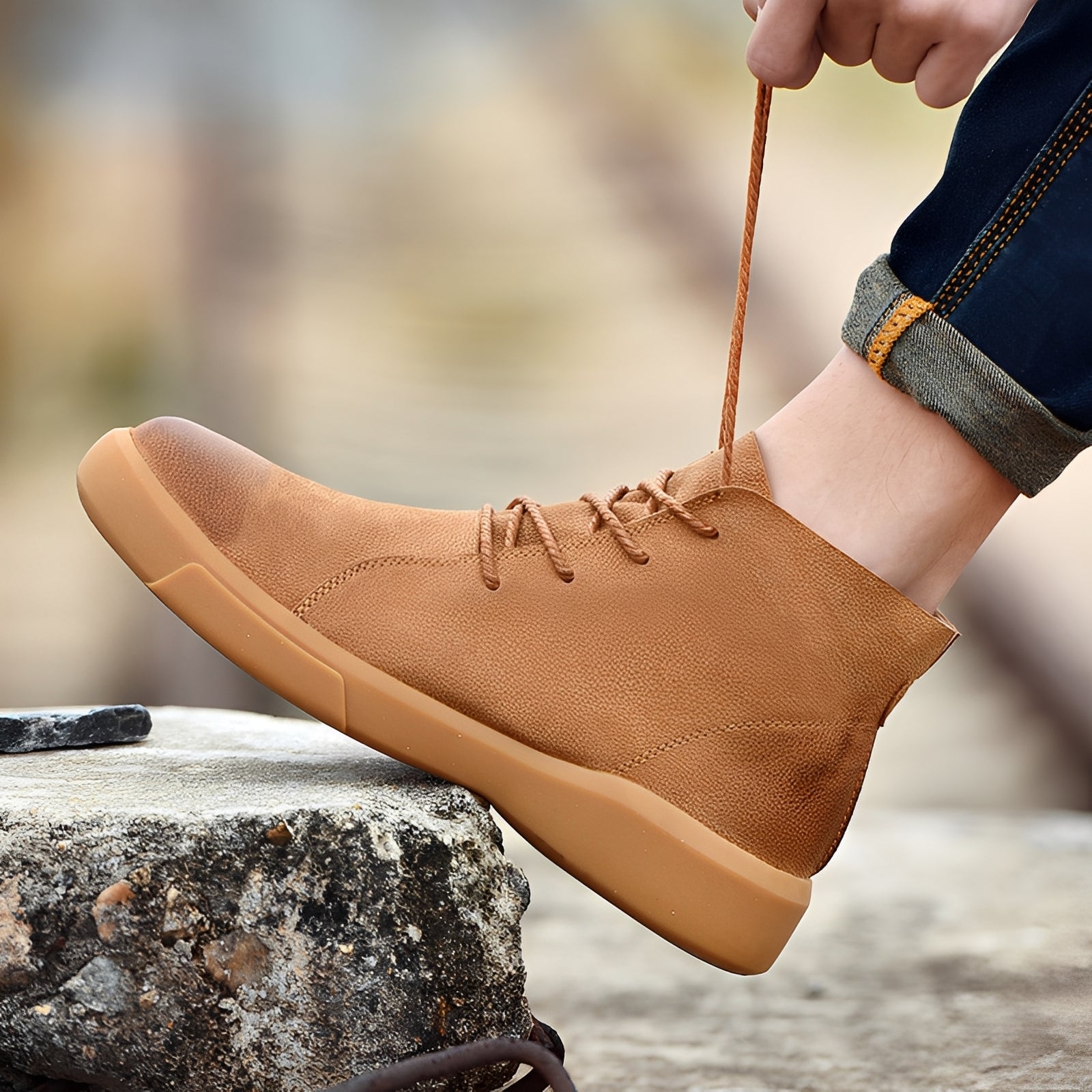 Allen - Casualowe Wysokie Buty