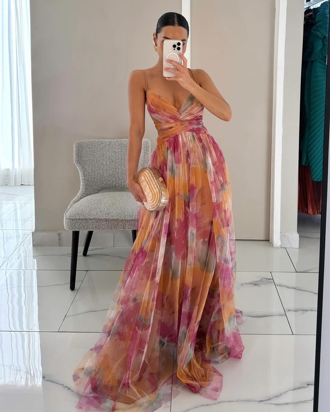 Cindy – Elegancka sukienka maxi dla kobiet