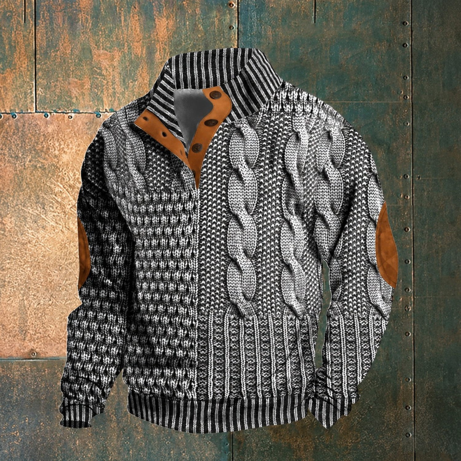 Ronald - Stylowy, wygodny sweter