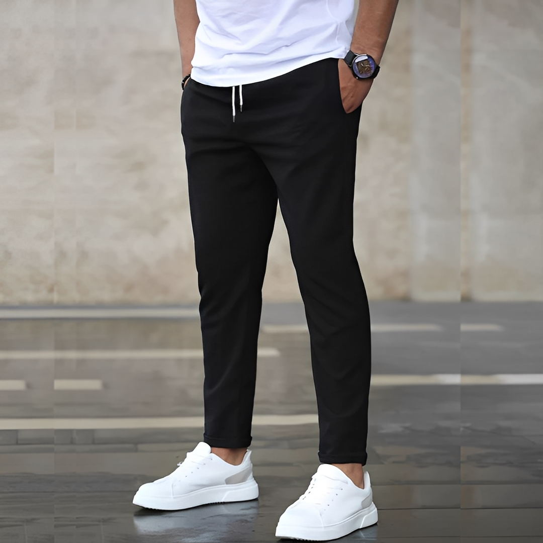 Aljure - Luźne spodnie Slim-Fit dla mężczyzn