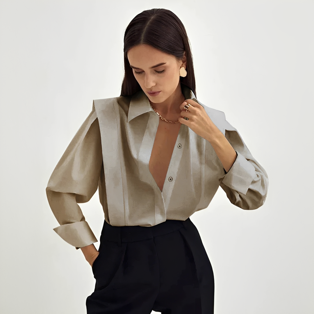 Cecile - Stylowa oversize'owa koszula