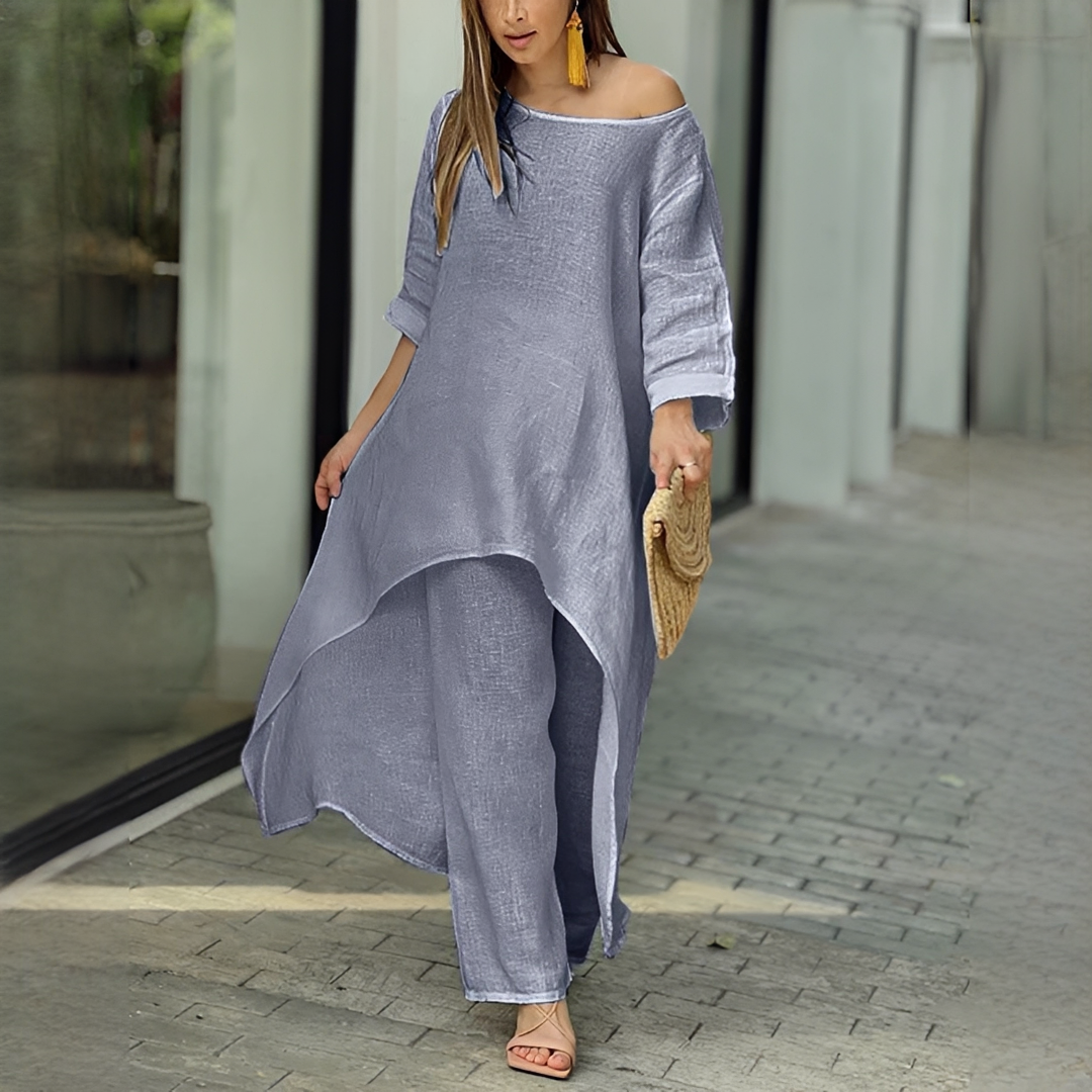 Shantelle - Dwuczęściowy zestaw casual dla kobiet