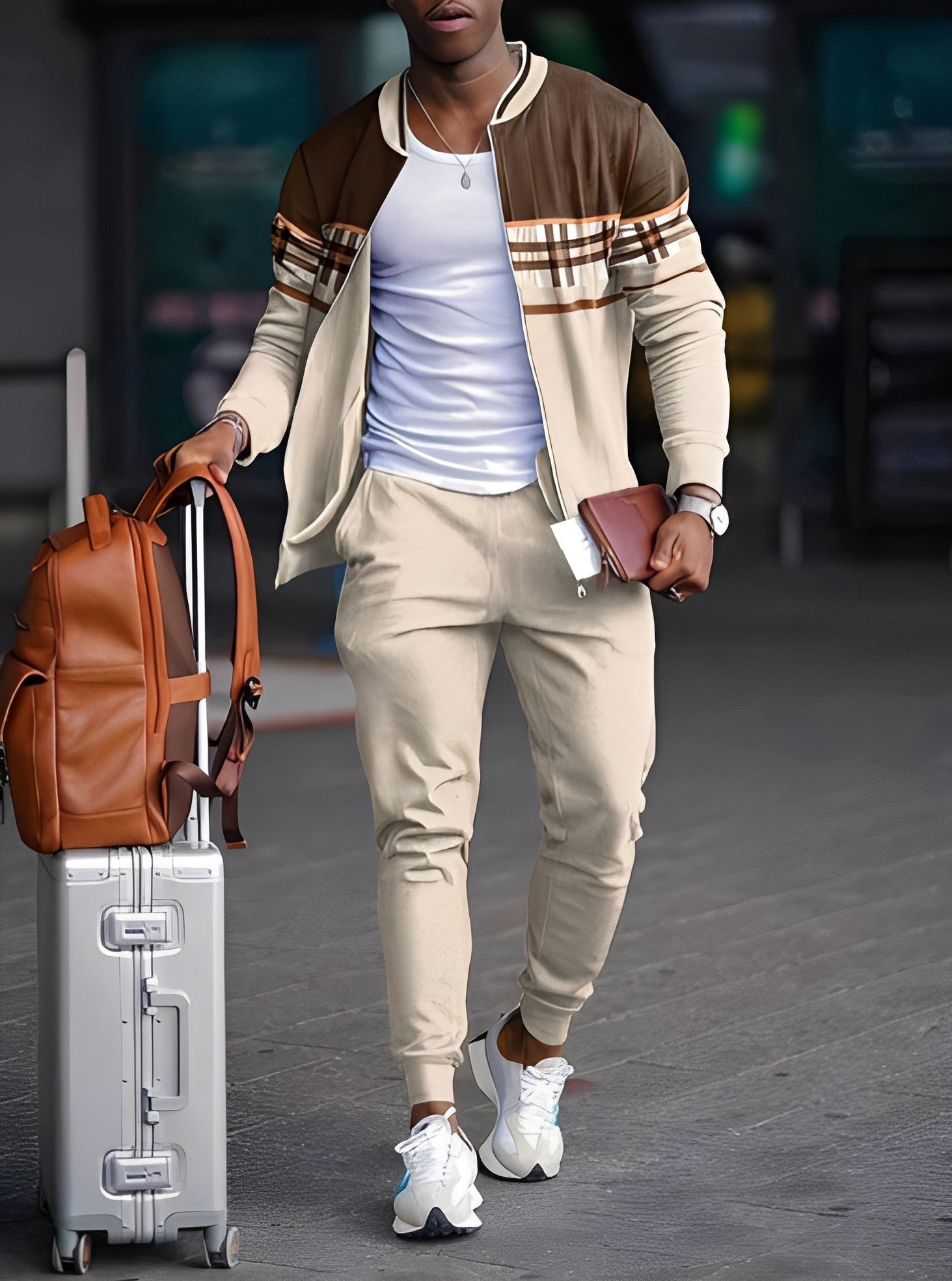 Franklin - Stylowy zestaw do joggingu dla mężczyzn