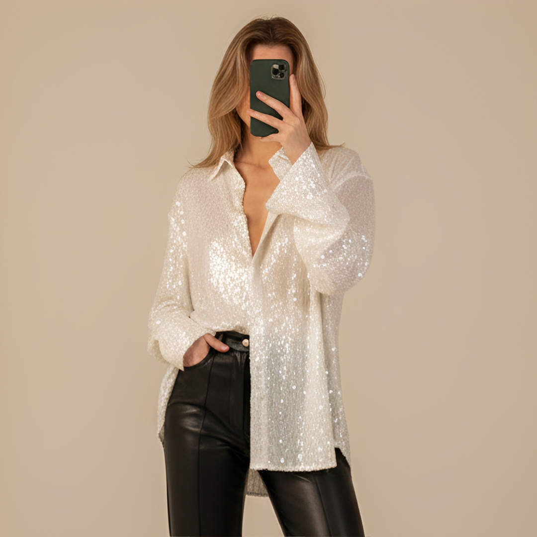 Laurie - Szykowna i modna oversize'owa bluzka
