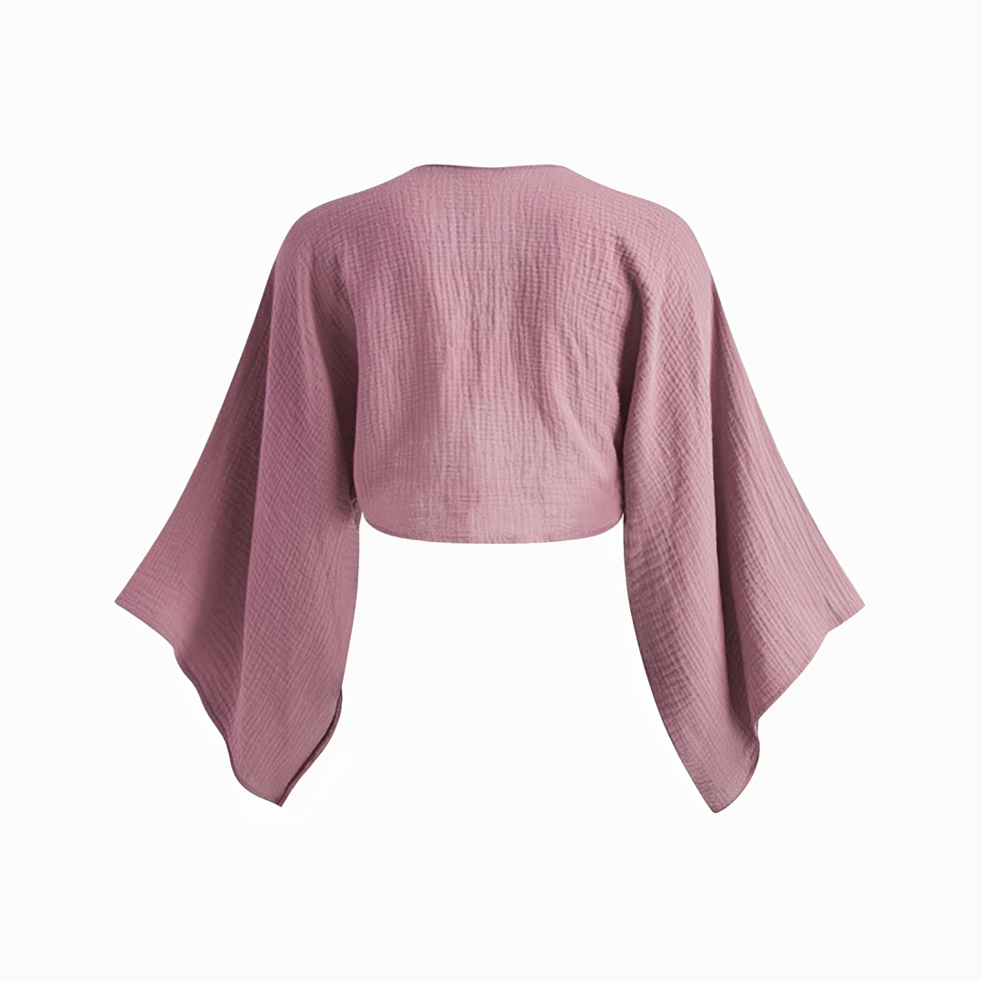 Arabella - Elegancka bluzka z przednim wiązaniem