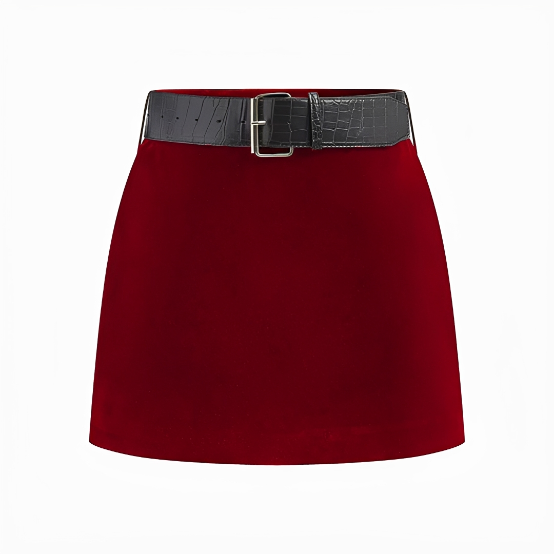 Shelou - Stylowa Mini Spódnica