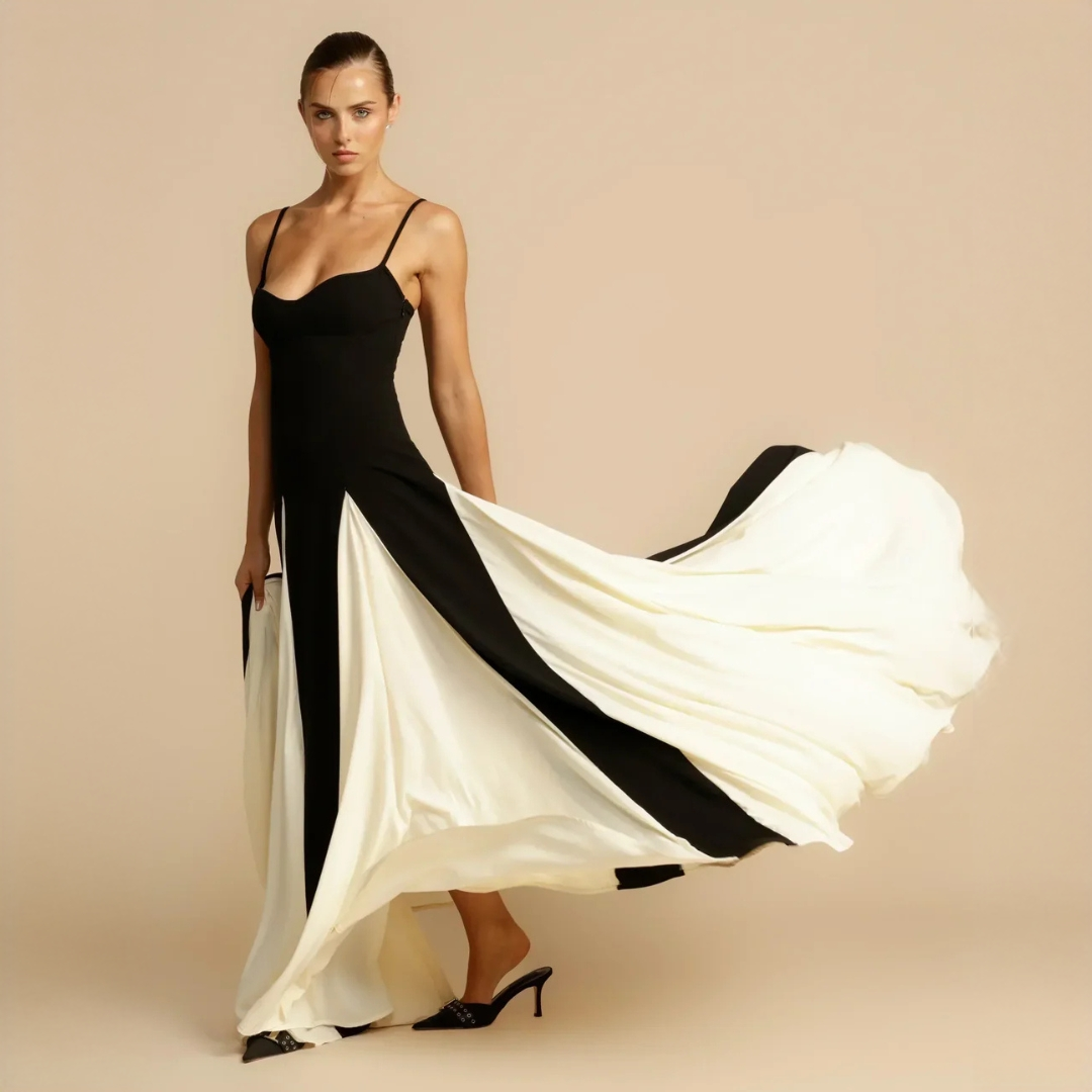 Roxanne - Elegancka Sukienka Maxi
