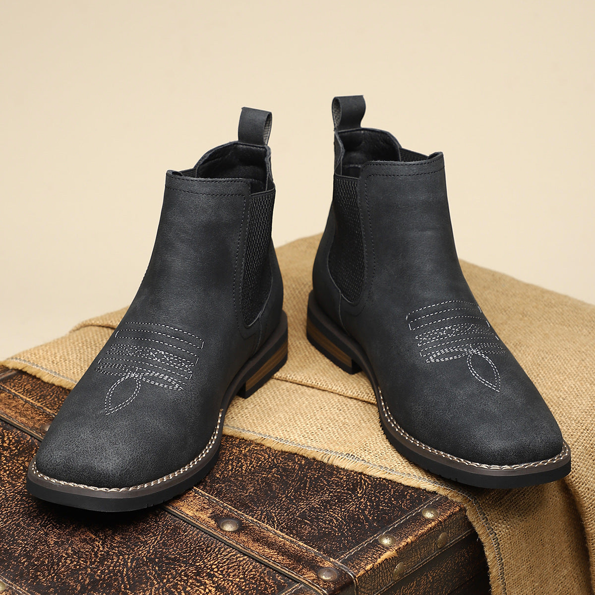 Carson - Stylowe Buty do Połowy Łydki
