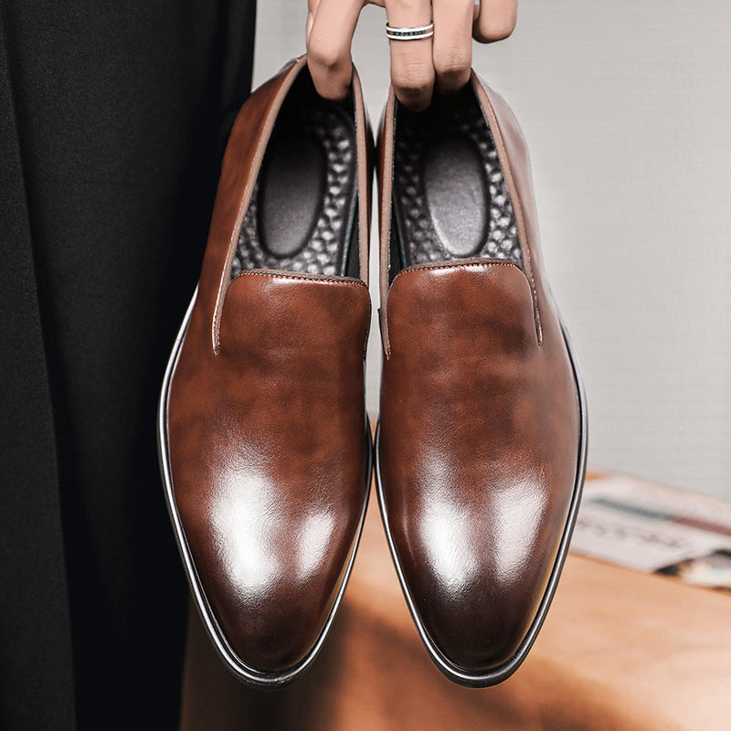 Jones - Formalne wypolerowane loafersy