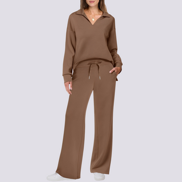 Tiana - Swobodny, wygodny zestaw loungewear dla kobiet