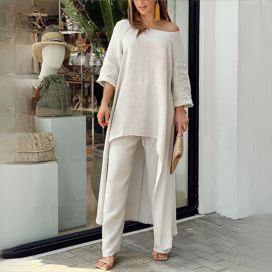 Shantelle - Dwuczęściowy zestaw casual dla kobiet