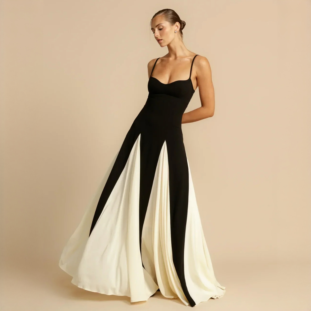 Roxanne - Elegancka Sukienka Maxi