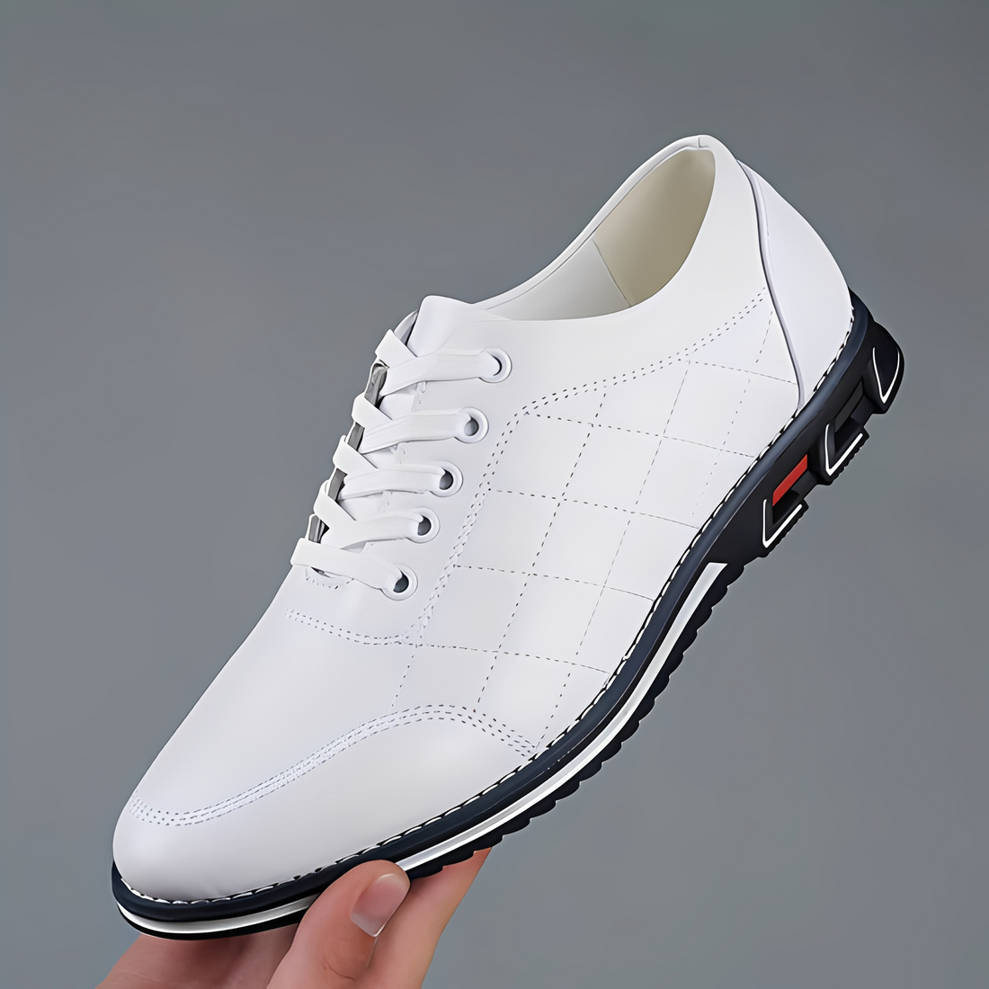 Edvin - Stylowe męskie buty sznurowane na co dzień
