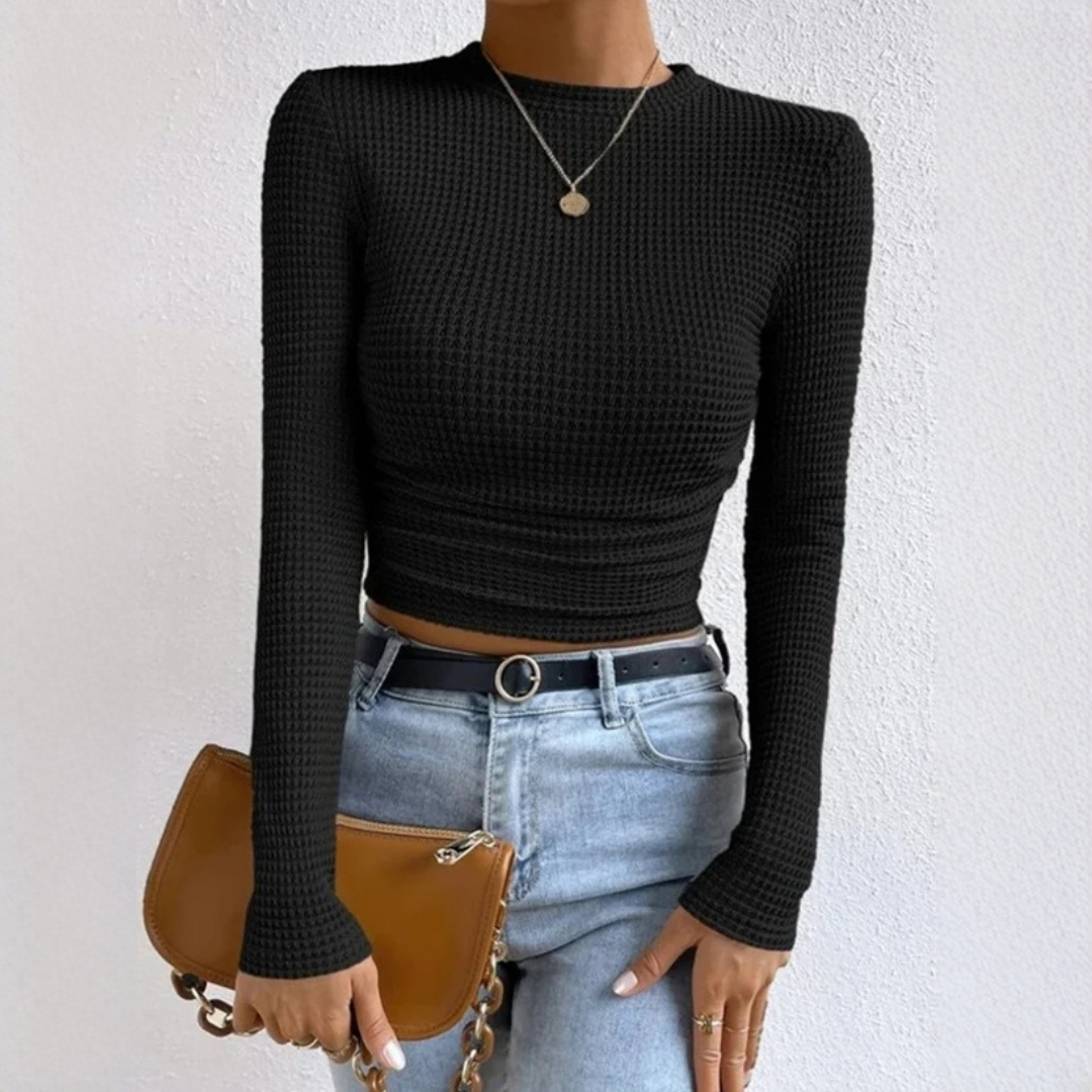 Tessa - Stylowy sweter o dopasowanym kroju
