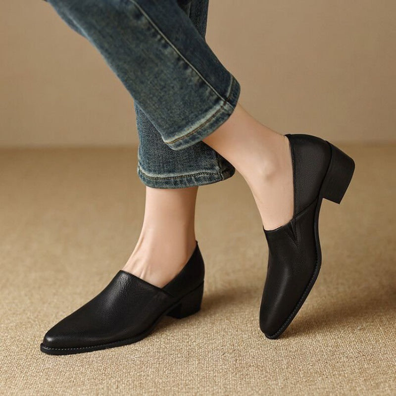 Sadia - Proste wygodne loafersy