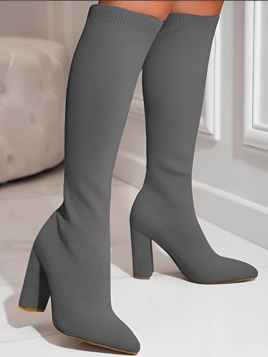 Karina - Stylowe buty na wysokim obcasie