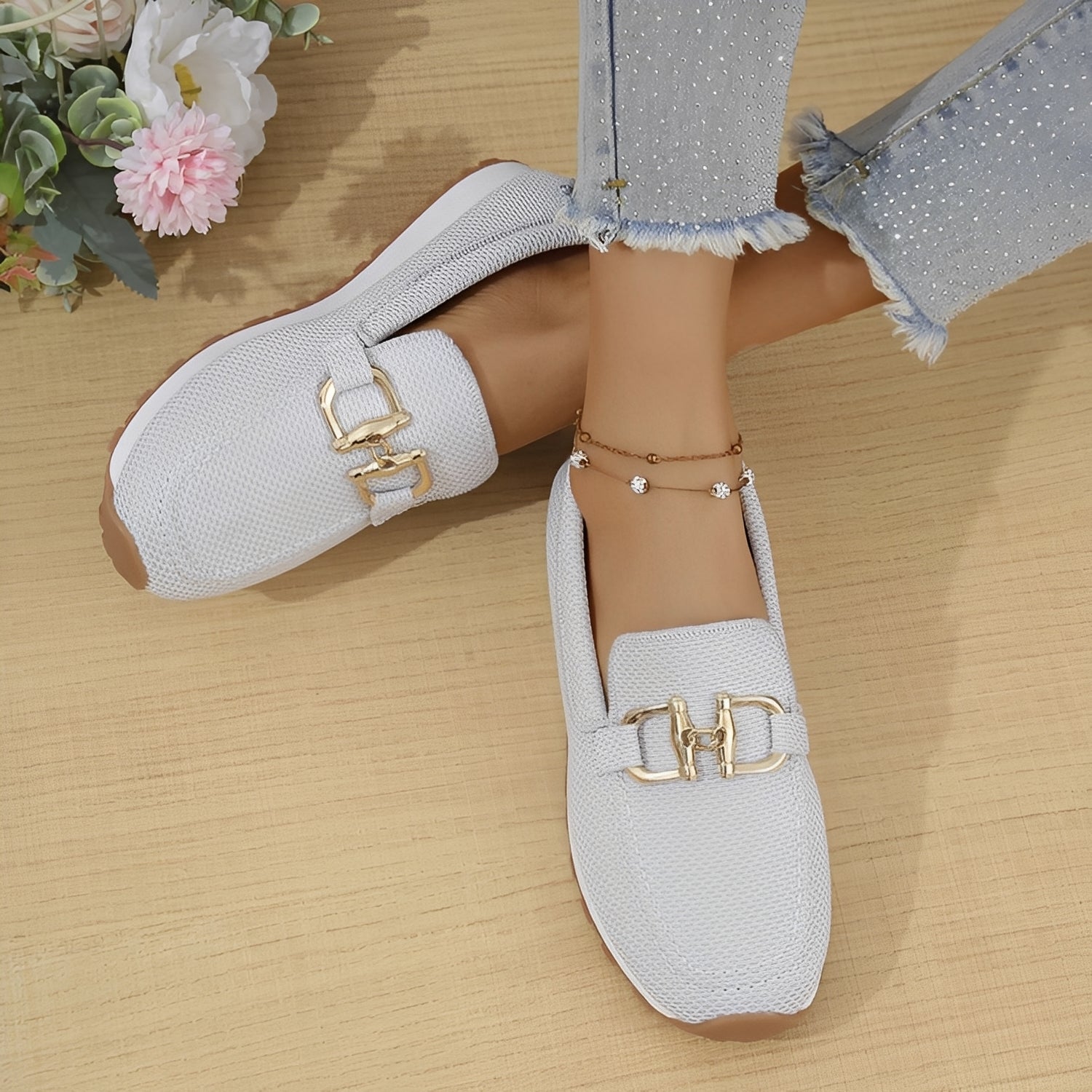 Monica – Loafery damskie – Swobodne i proste