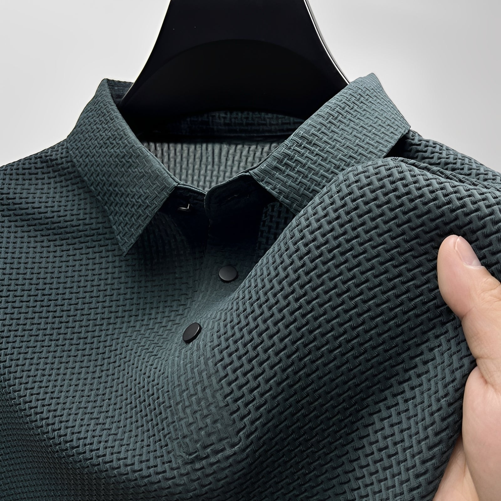 Stan - Elegancka koszulka polo z krótkim rękawem dla mężczyzn