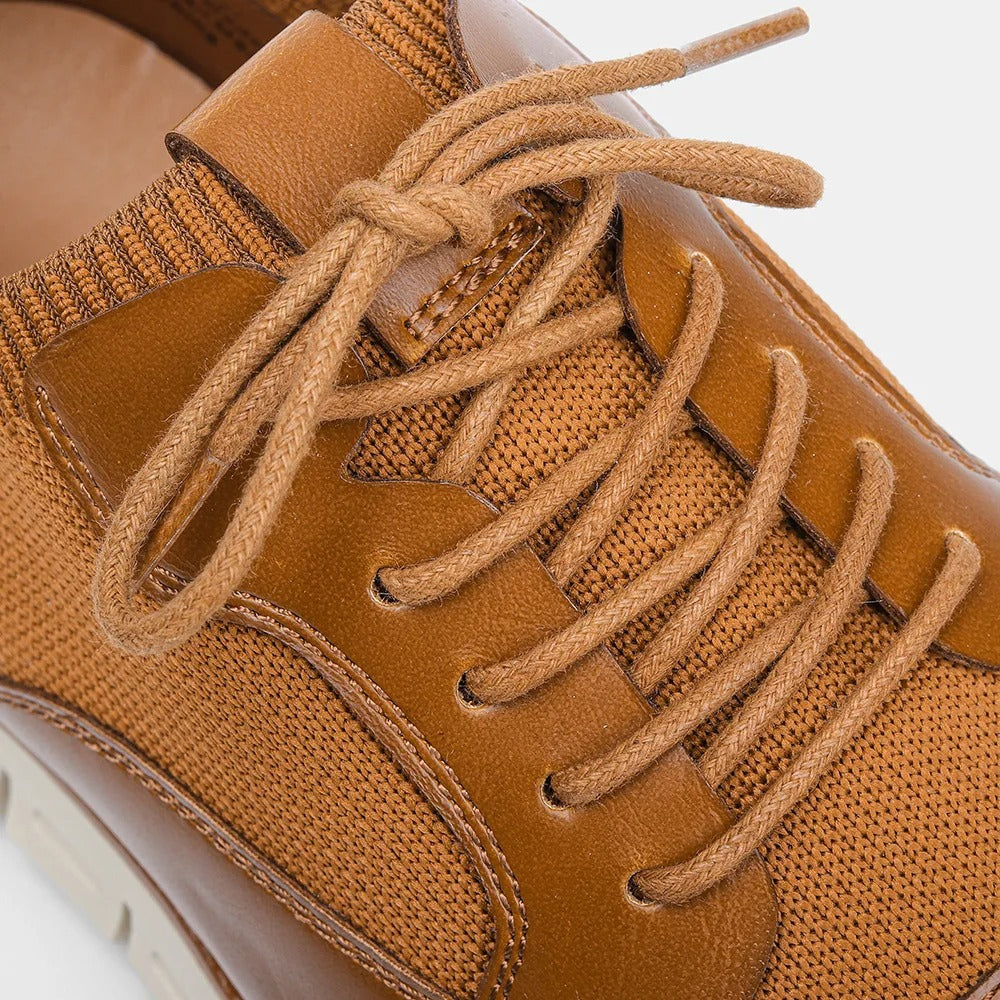 Silas - Buty sznurowane z profilowaną podeszwą