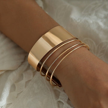 Yuki – Pulsera vintage klasyczna w złocie