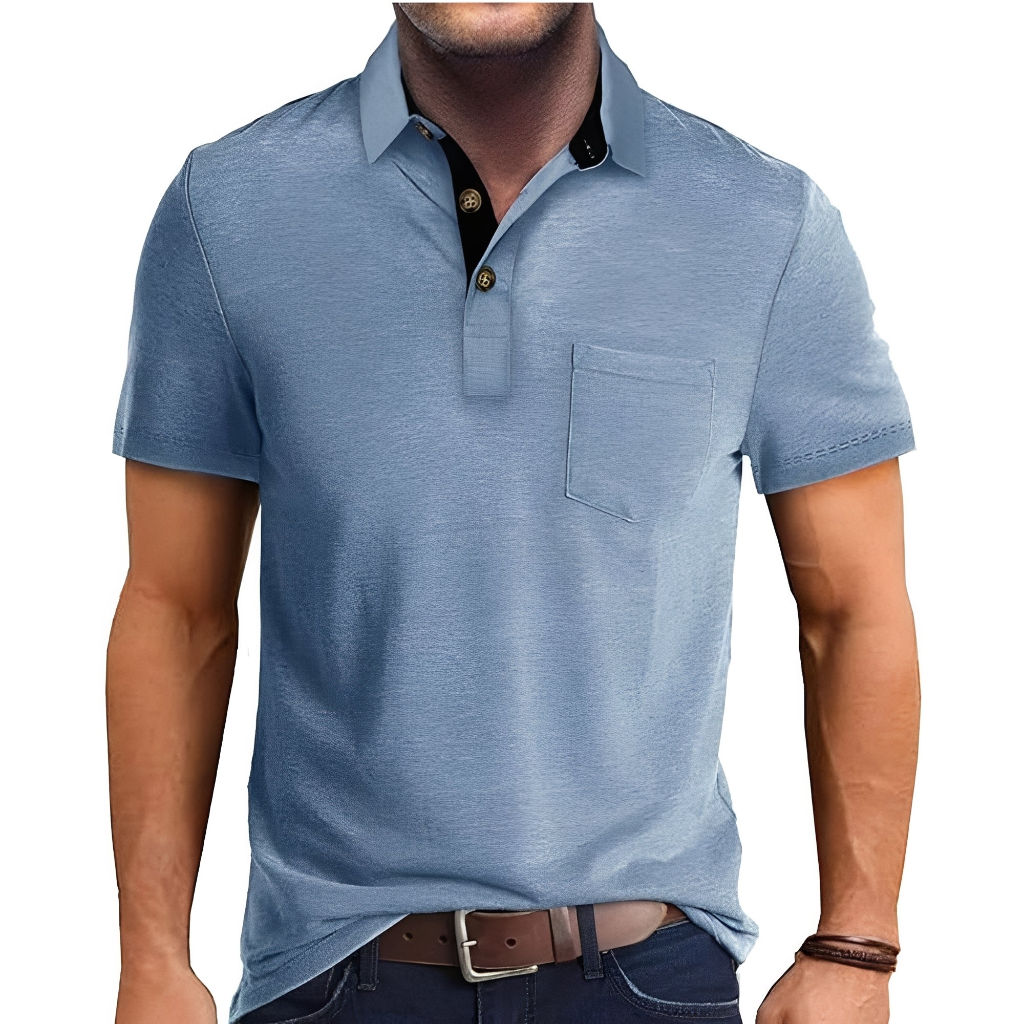 Hobbs - Casualowa Koszulka Polo z Krótkim Rękawem
