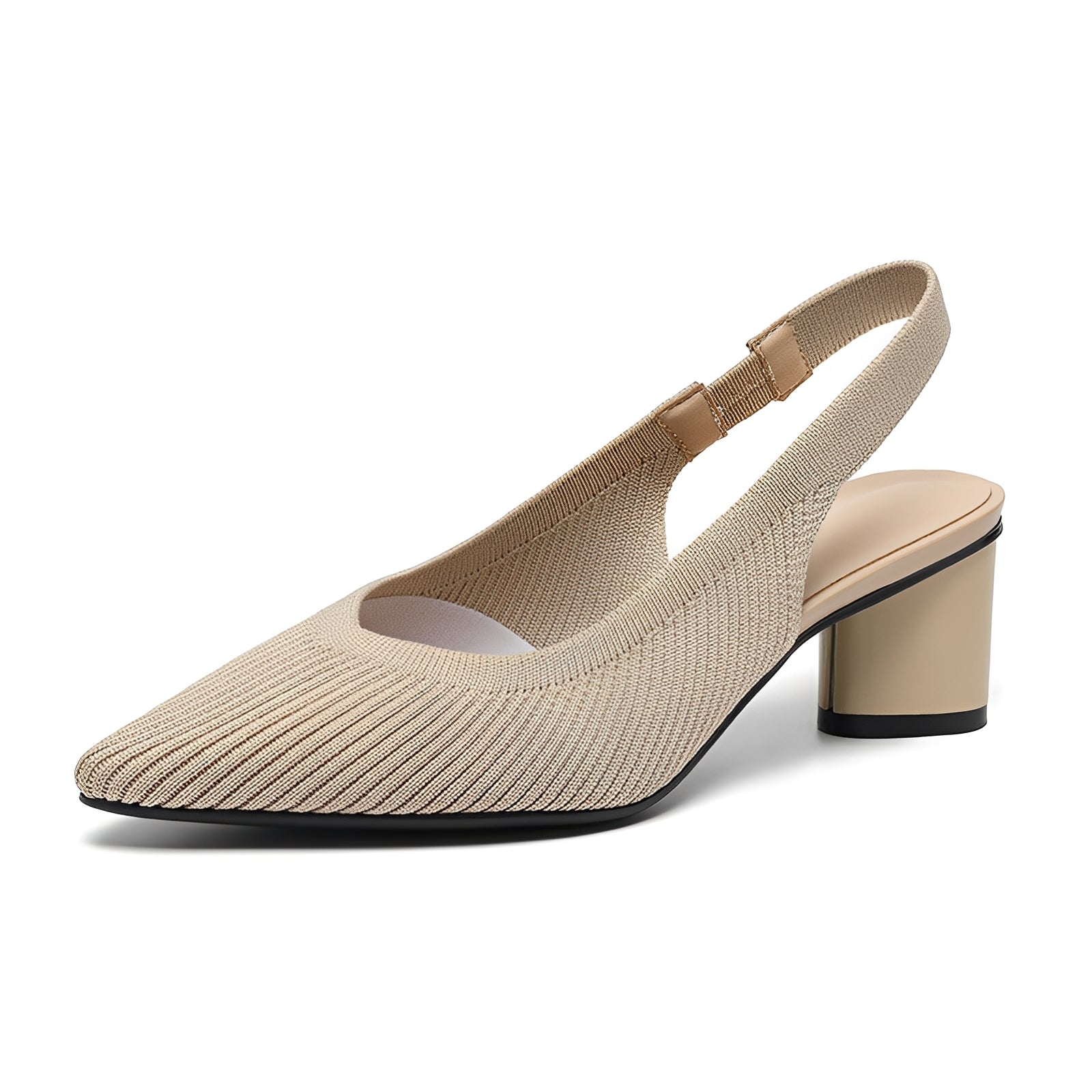 Dannon - Stylowe Sandały na Obcasie Slingback