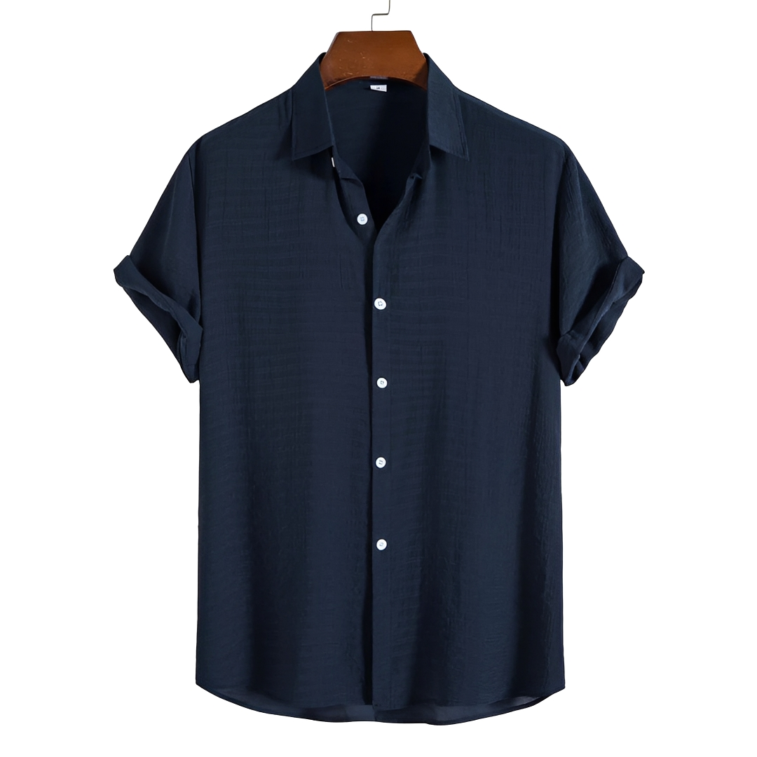 Spencer - Swobodna Koszulka Polo z Guzikami