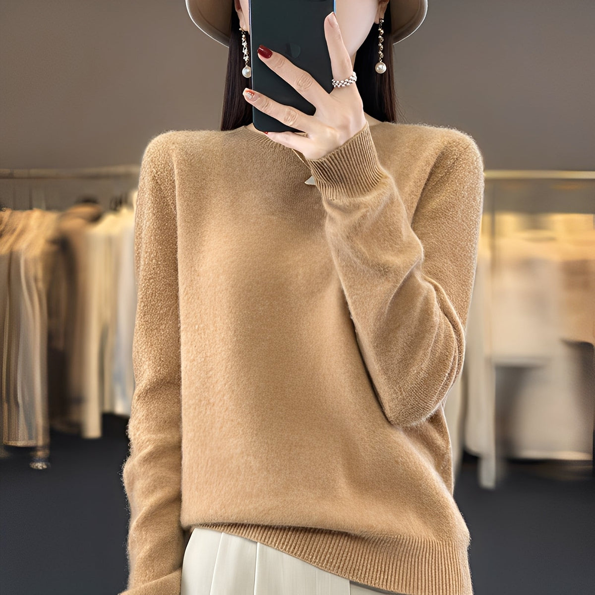 Ellie - Elegancki Pullover dla Kobiet