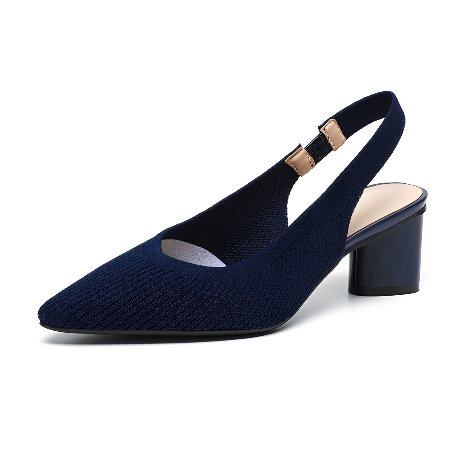 Dannon - Stylowe Sandały na Obcasie Slingback