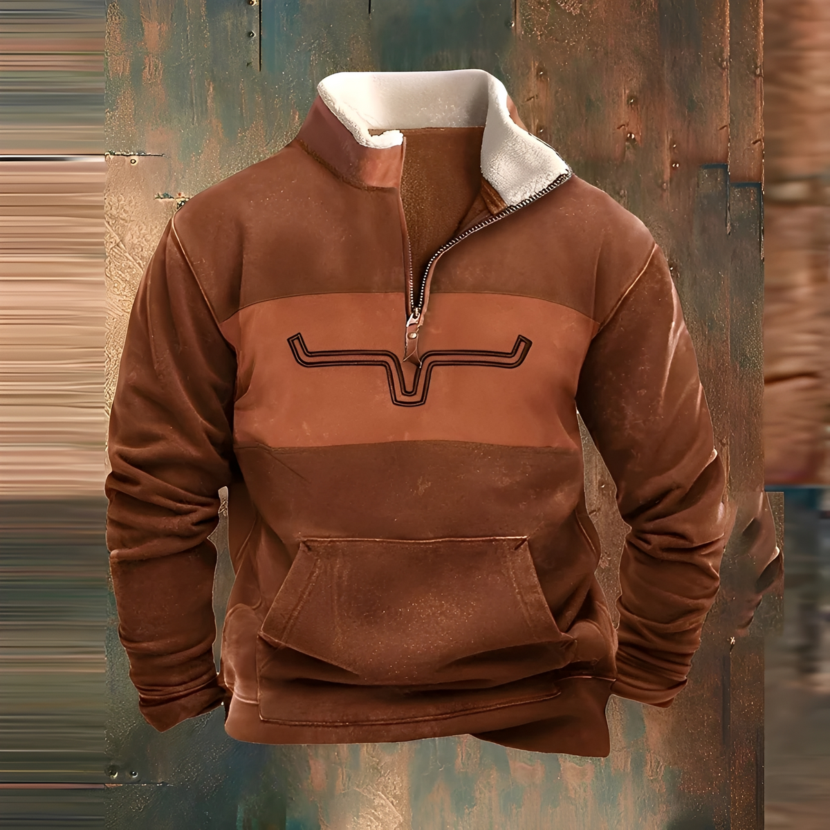 Kenton - Kurtka w stylu vintage, przyjemna do noszenia