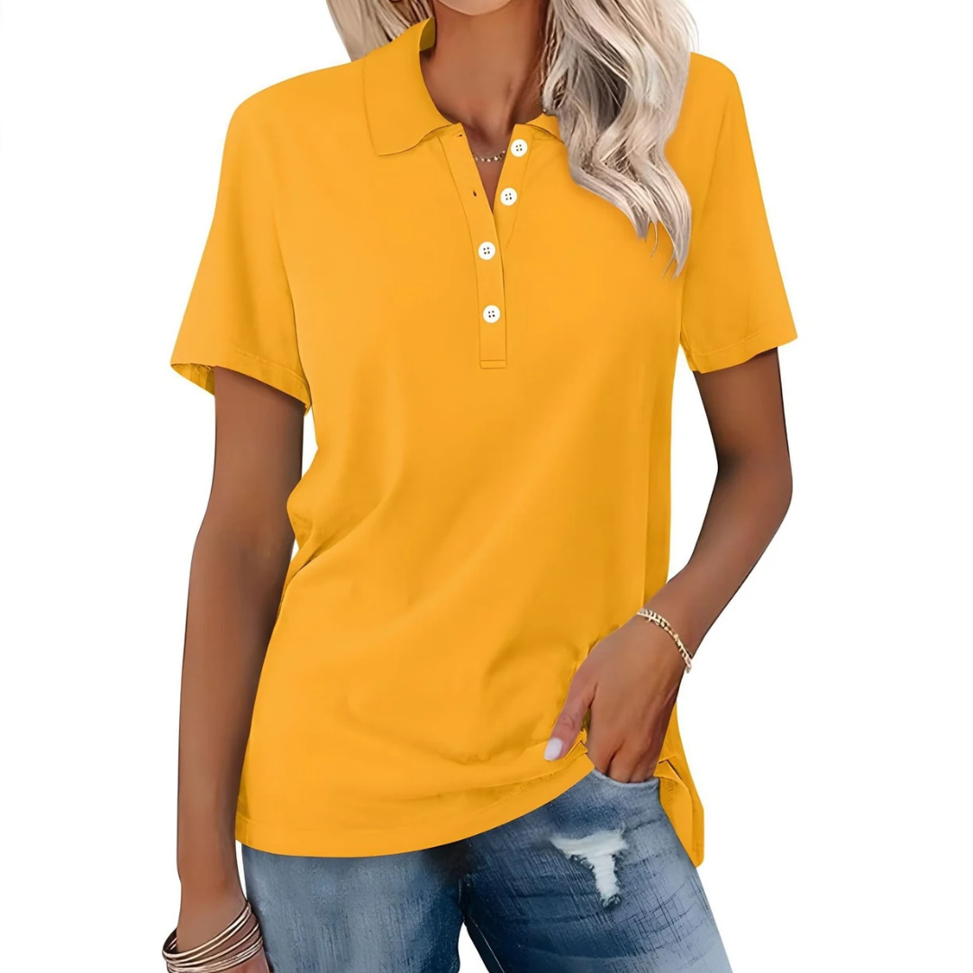 Stella - Stylowa polo koszulka damska