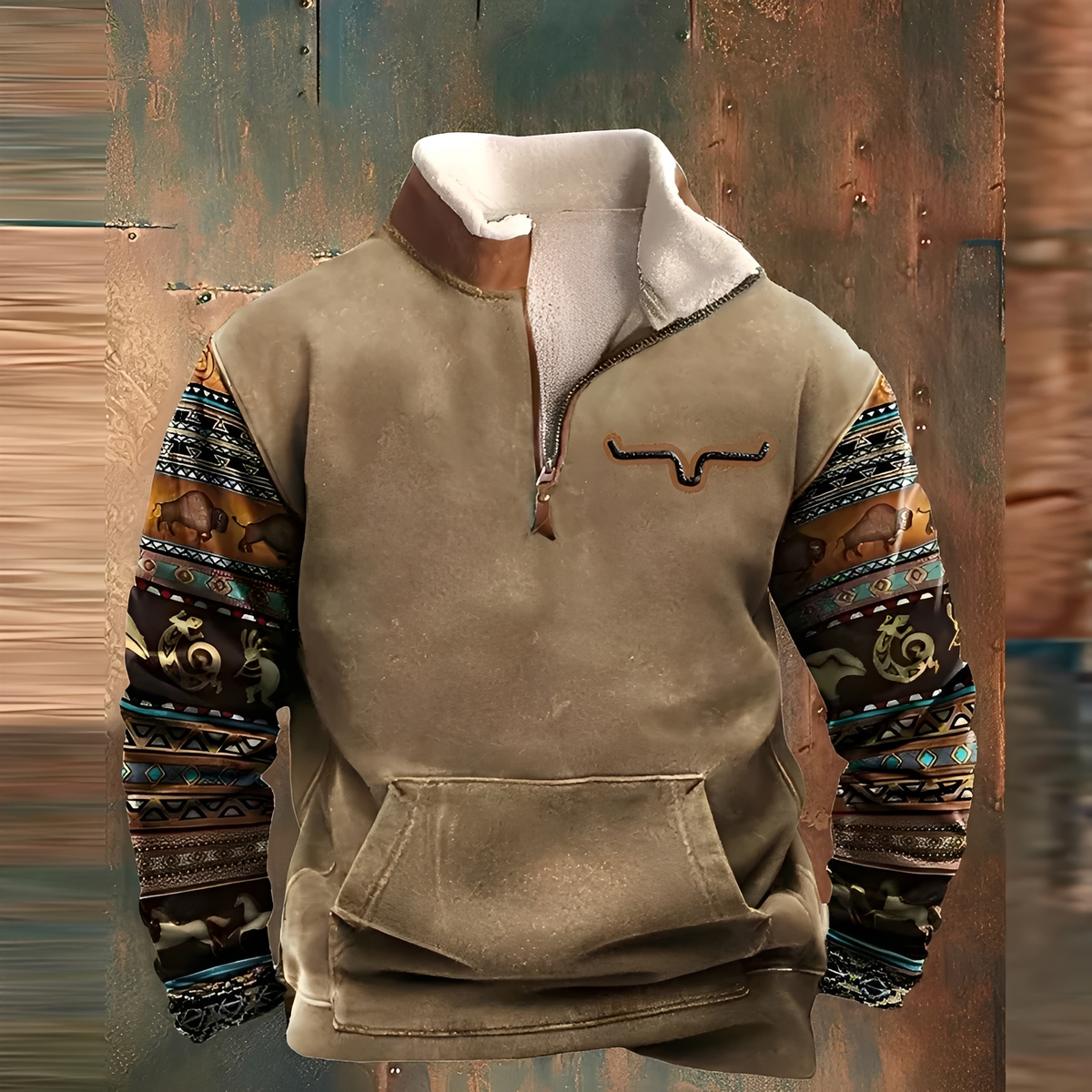 Kenton - Kurtka w stylu vintage, przyjemna do noszenia