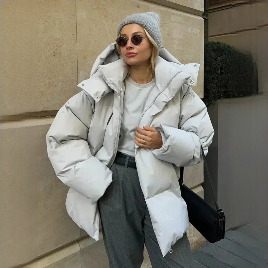 Marzia - Stylowa i ciepła oversize'owa kurtka