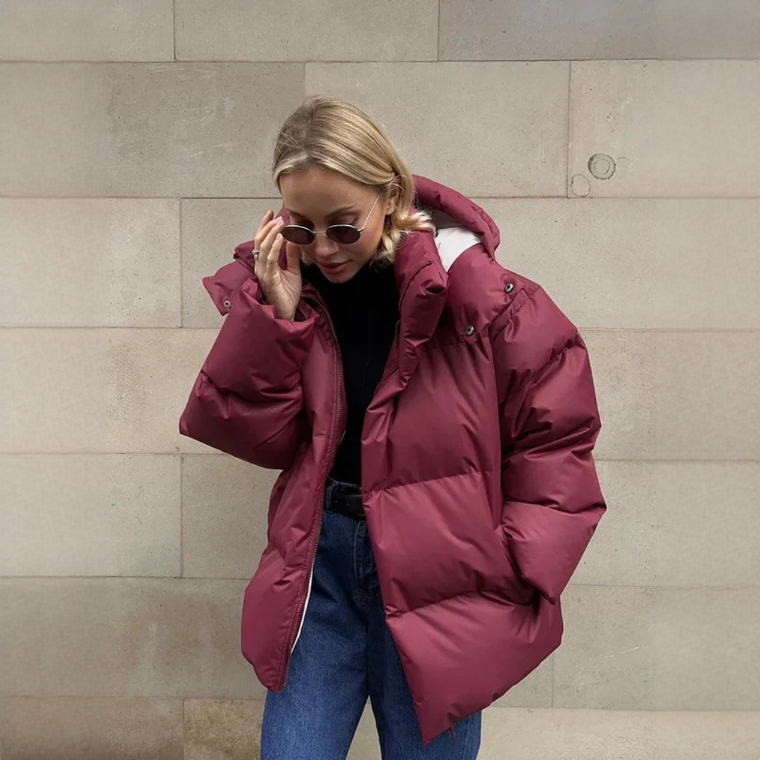 Marzia - Stylowa i ciepła oversize'owa kurtka
