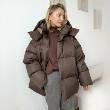Marzia - Stylowa i ciepła oversize'owa kurtka